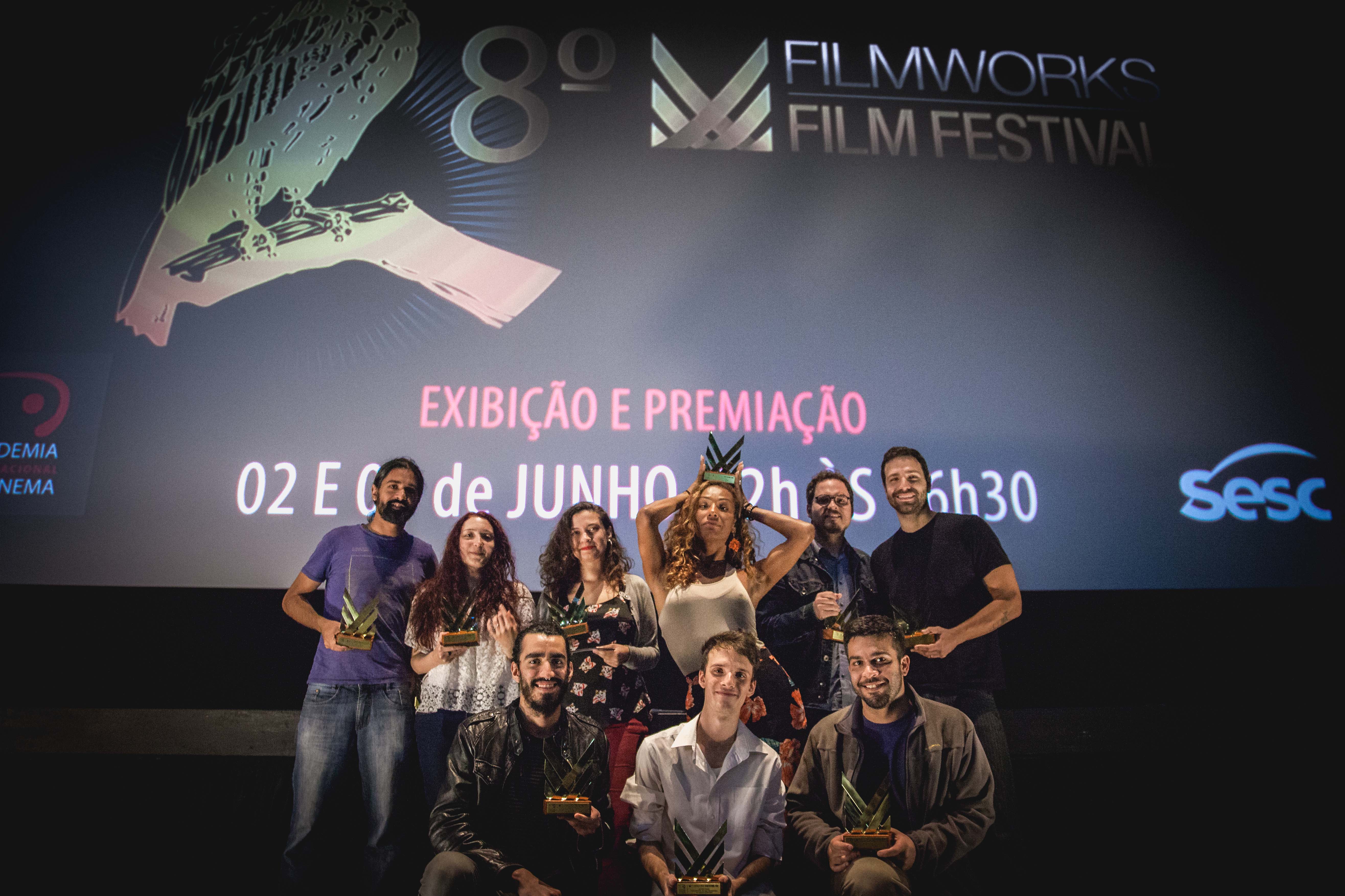 Todos os alunos vencedores do 8. Filmworks Film Festival - São Paulo